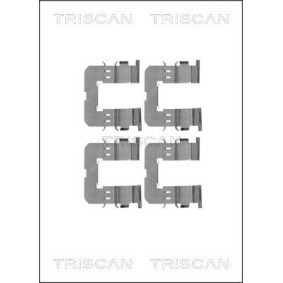 Compre Kit de acessórios, pastilhas de travão da TRISCAN 8105 101662 a um preço baixo por 11,34 €