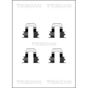 Compre Kit de acessórios, pastilhas de travão da TRISCAN 8105 131628 a um preço baixo por 10,91 €