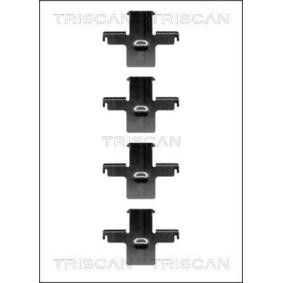 Compre Kit de acessórios, pastilhas de travão da TRISCAN 8105 141588 a um preço baixo por 9,41 €