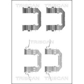 Compre Kit de acessórios, pastilhas de travão da TRISCAN 8105 141600 a um preço baixo por 21,21 €