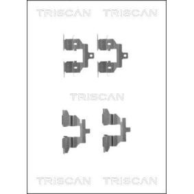Compre Kit de acessórios, pastilhas de travão da TRISCAN 8105 141602 a um preço baixo por 12,68 €