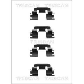 Compre Kit de acessórios, pastilhas de travão da TRISCAN 8105 171006 a um preço baixo por 19,15 €