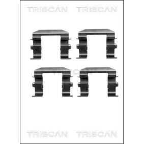 Compre Kit de acessórios, pastilhas de travão da TRISCAN 8105 181003 a um preço baixo por 16,85 €