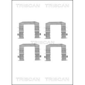 Compre Kit de acessórios, pastilhas de travão da TRISCAN 8105 181009 a um preço baixo por 19,68 €