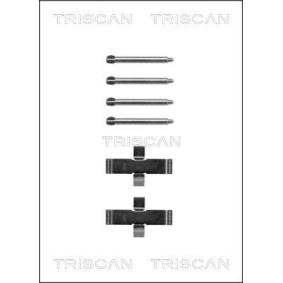 Compre Kit de acessórios, pastilhas de travão da TRISCAN 8105 231197 a um preço baixo por 10,09 €