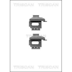 Compre Kit de acessórios, pastilhas de travão da TRISCAN 8105 231588 a um preço baixo por 8,95 €