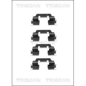 Compre Kit de acessórios, pastilhas de travão da TRISCAN 8105 231590 a um preço baixo por 13,46 €