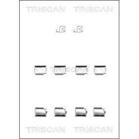 Compre Kit de acessórios, pastilhas de travão da TRISCAN 8105 241600 a um preço baixo por 24,23 €