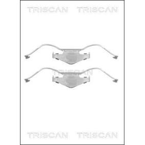 Compre Kit de acessórios, pastilhas de travão da TRISCAN 8105 241605 a um preço baixo por 16,29 €