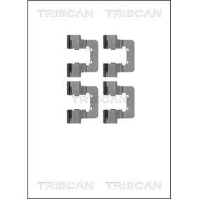 Compre Kit de acessórios, pastilhas de travão da TRISCAN 8105 241611 a um preço baixo por 16,87 €