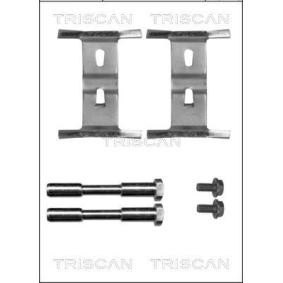 Compre Kit de acessórios, pastilhas de travão da TRISCAN 8105 291604 a um preço baixo por 32,47 €