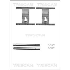 Compre Kit de acessórios, pastilhas de travão da TRISCAN 8105 291605 a um preço baixo por 22,23 €
