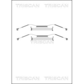Compre Kit de acessórios, pastilhas de travão da TRISCAN 8105 291607 a um preço baixo por 17,31 €