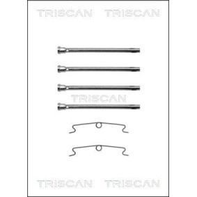Compre Kit de acessórios, pastilhas de travão da TRISCAN 8105 381615 a um preço baixo por 12,46 €