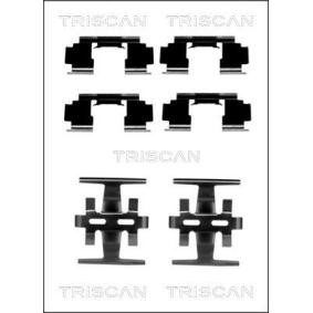 Compre Kit de acessórios, pastilhas de travão da TRISCAN 8105 401612 a um preço baixo por 11,34 €