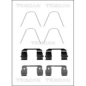 Compre Kit de acessórios, pastilhas de travão da TRISCAN 8105 401618 a um preço baixo por 13,27 €