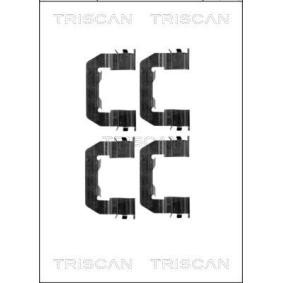 Compre Kit de acessórios, pastilhas de travão da TRISCAN 8105 431628 a um preço baixo por 12,68 €