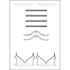 Compre Kit de acessórios, pastilhas de travão da TRISCAN 8105 501568 a um preço baixo por 8,52 €
