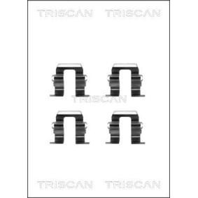 Compre Kit de acessórios, pastilhas de travão da TRISCAN 8105 681531 a um preço baixo por 11,32 €