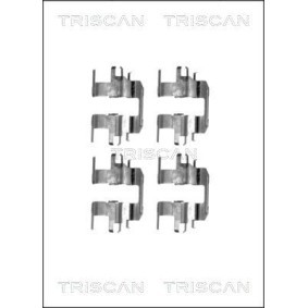 Compre Kit de acessórios, pastilhas de travão da TRISCAN 8105 681536 a um preço baixo por 14,15 €