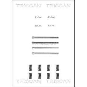 Compre Kit de acessórios, pastilhas de travão da TRISCAN 8105 701435 a um preço baixo por 23,22 €