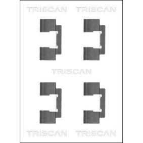 Compre Kit de acessórios, pastilhas de travão da TRISCAN 8105 801001 a um preço baixo por 7,99 €