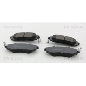Bremsbeläge von TRISCAN 8110 68190