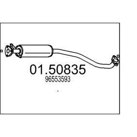 Mittelschalldämpfer 01.50835 CHEVROLET LACETTI von MTS