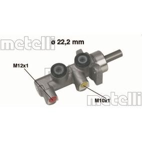 Comprar Cilindro principal de freno de METELLI 05-0229 a bajo precio de 47,81 €