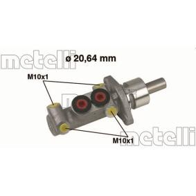 Comprar Cilindro principal de freno de METELLI 05-0277 a bajo precio de 59,19 €
