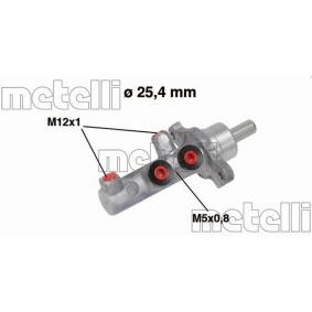 Comprar Cilindro principal de freno de METELLI 05-0569 a bajo precio de 63,78 €