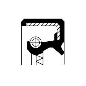Wellendichtring, Verteilergetriebe 12036368B OPEL von CORTECO