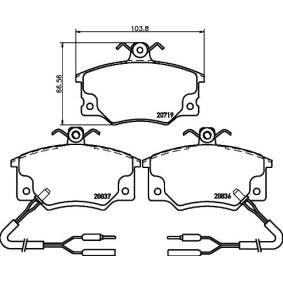Compre Pastilhas de travão da MINTEX MDB1278 a um preço baixo por 21,89 €