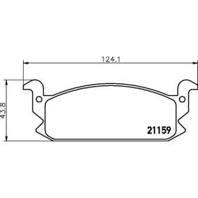 Compre Pastilhas de travão da MINTEX MDB1305 a um preço baixo por 19,30 €