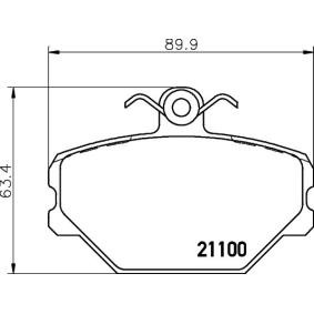 Compre Pastilhas de travão da MINTEX MDB1606 a um preço baixo por 23,31 €