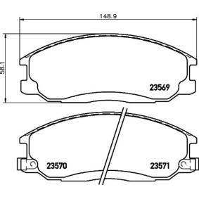 Compre Pastilhas de travão da MINTEX MDB2063 a um preço baixo por 30,67 €