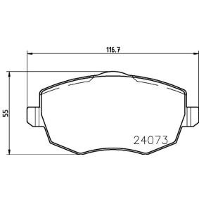 Compre Pastilhas de travão da MINTEX MDB2656 a um preço baixo por 27,37 €