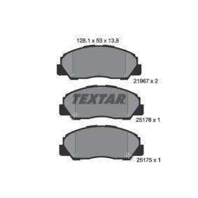 Compre Pastilhas de travão da TEXTAR 2196701 a um preço baixo por 34,14 €