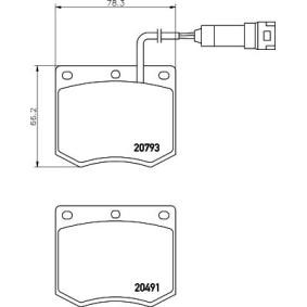 Compre Pastilhas de travão da MINTEX MGB693 a um preço baixo por 26,66 €