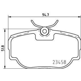 Compre Pastilhas de travão da MINTEX MDB2470 a um preço baixo por 25,87 €