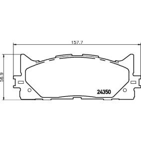 Compre Pastilhas de travão da MINTEX MDB2788 a um preço baixo por 34,62 €