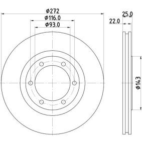 Compre Disco de travão da MINTEX MDC2324 a um preço baixo por 70,70 €