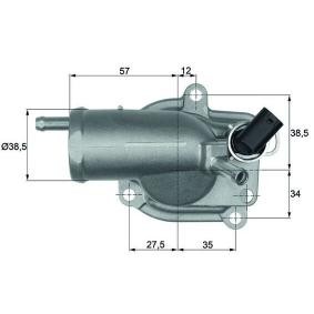 Köp Termostat, kylvätska av MAHLE ORIGINAL TH 9 87 till det låga priset 387,82 kr