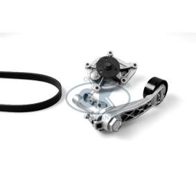 Achetez des Pompe à eau+Jeu de courroie trapézoïdale à nervures GK K980540A à prix pour 119,62 €