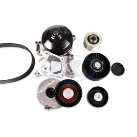 Achetez des Pompe à eau+Jeu de courroie trapézoïdale à nervures GK K980817C à prix pour 300,23 €