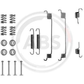 Comprar Juego de accesorios, zapatas de freno de A.B.S. 0672Q a bajo precio de 11,74 €