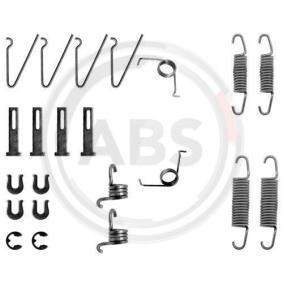 Comprar Juego de accesorios, zapatas de freno de A.B.S. 0703Q a bajo precio de 15,10 €