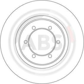 Comprar Disco de freno de A.B.S. 16168 a bajo precio de 42,01 €