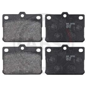Compre Pastilhas de travão da A.B.S. 36072 a um preço baixo por 16,55 €