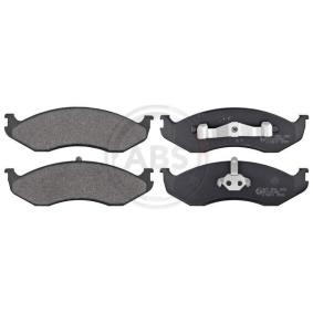 Compre Pastilhas de travão da A.B.S. 38477 a um preço baixo por 31,24 €